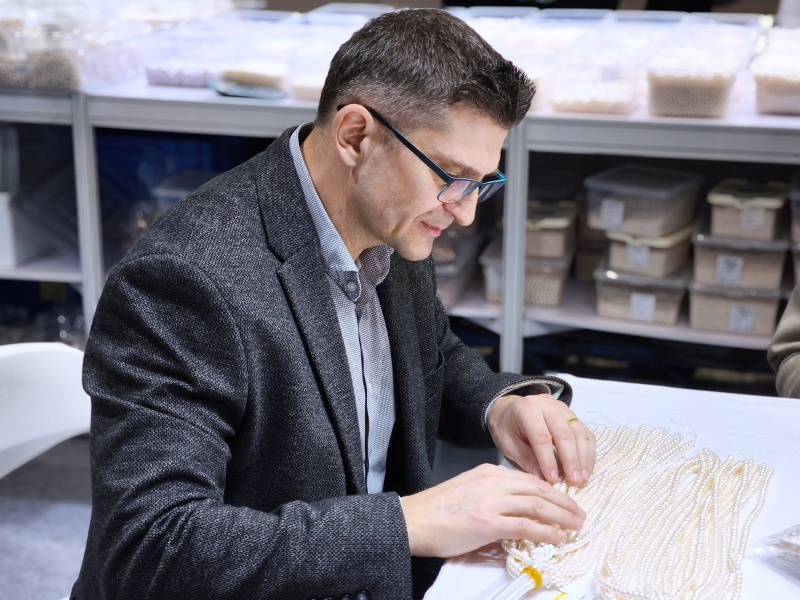 Gyöngyök minőségellenőrzése